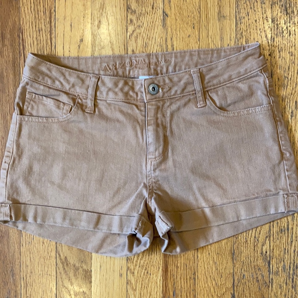 Arizona Jeans Tan Shorts